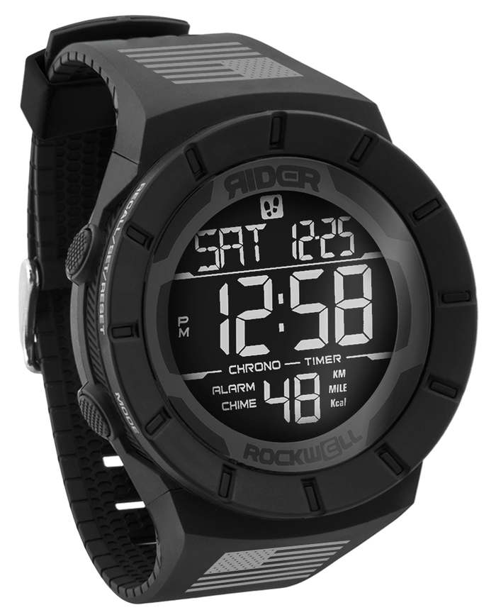 Coliseum Fit™ Freedom Edition (Phantom Black) Watch Rockwell Time