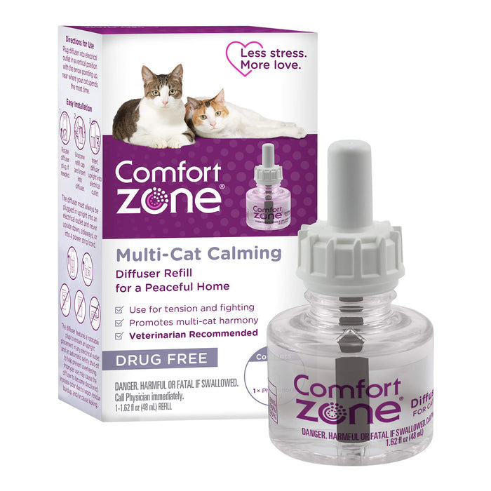 Comfort Zone Multi Cat Calming Diffuser Refills - FA4U - Single Pack - 1