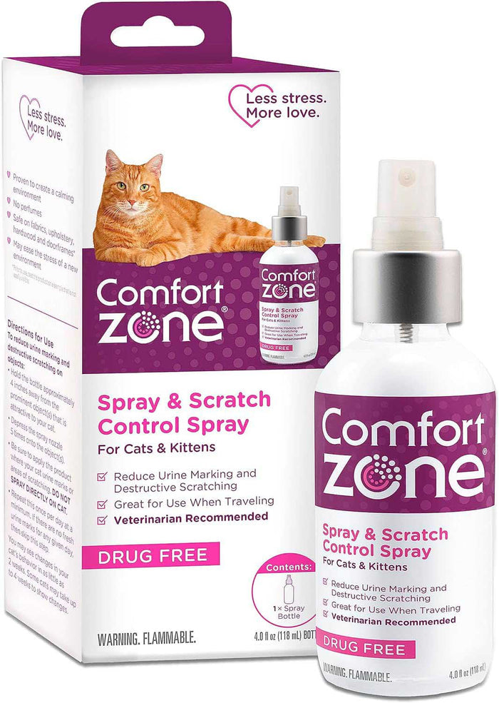 Comfort Zone Scratch Deterrent and Calming Spray - FA4H - 4oz - 1