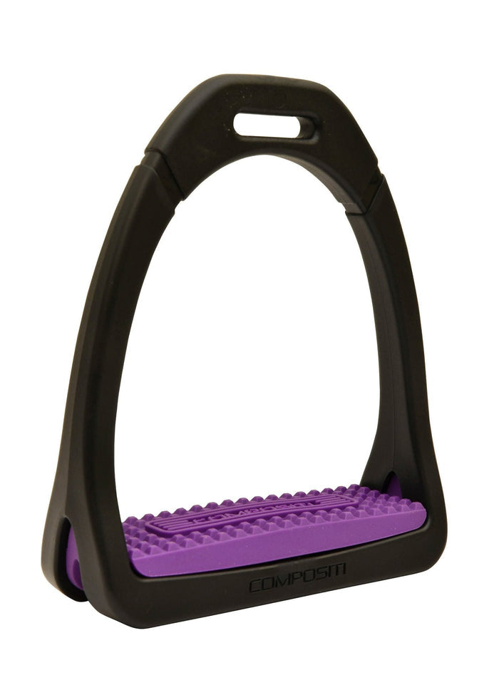 Compositi Premium Stirrup Irons, 4.75" - 5YOM - Purple - 8