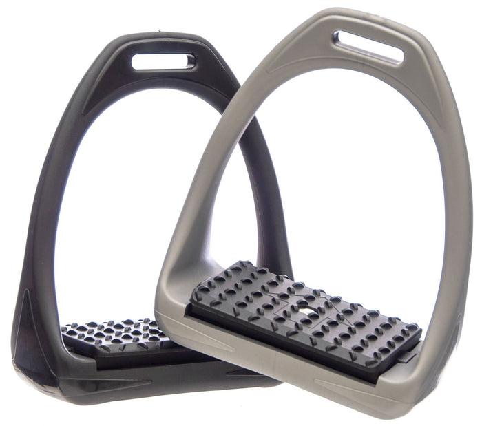 Compositi Reflex 3D Stirrup Irons, 4.75" - 5YOR - Black - 4