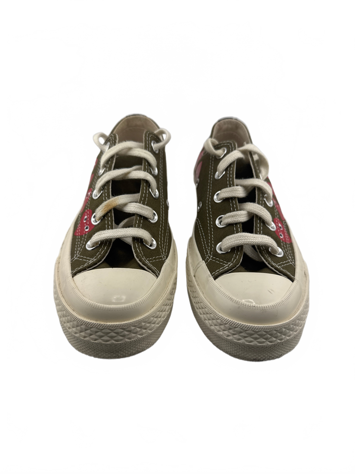 Converse Chuck Taylor All Star 70 Ox Comme des Garcons Multi Heart Green