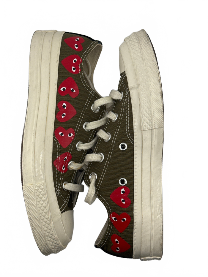 Converse Chuck Taylor All Star 70 Ox Comme des Garcons Multi Heart Green