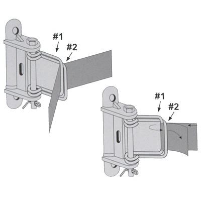 Corner Post Insulator - T8A8 - White - 2