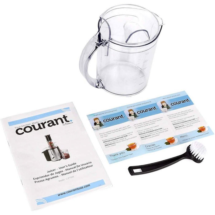 Courant Juice Extractor with 1.8L Extra Large Pulp Bin DailySale