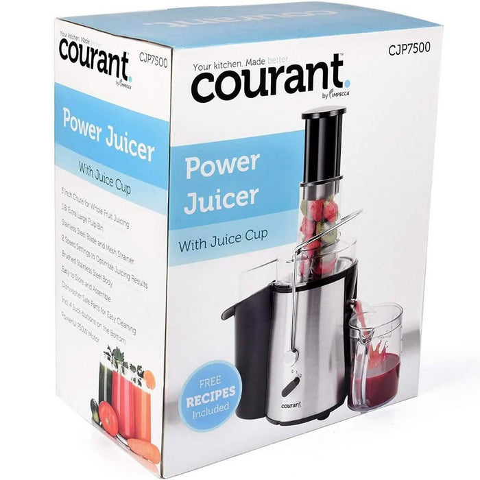Courant Juice Extractor with 1.8L Extra Large Pulp Bin DailySale