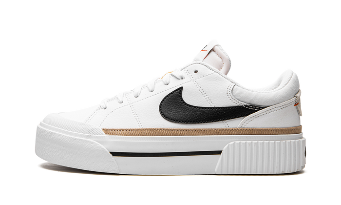 Nike Court Legacy Lift White Black (Women's)