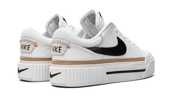 Nike Court Legacy Lift White Black (Women's)