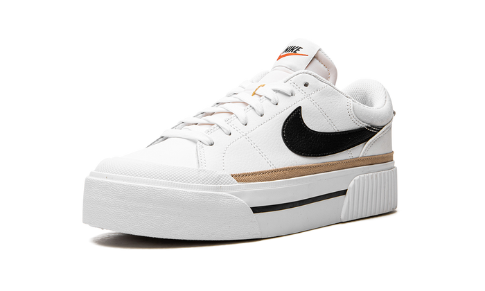 Nike Court Legacy Lift White Black (Women's)