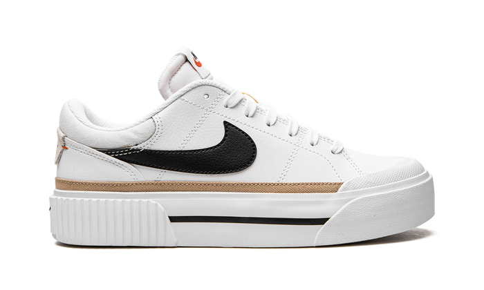 Nike Court Legacy Lift White Black (Women's)