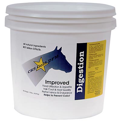CRS Gold DFM Equine Supplement - ZKC6 - Powder - 5 lbs - 7