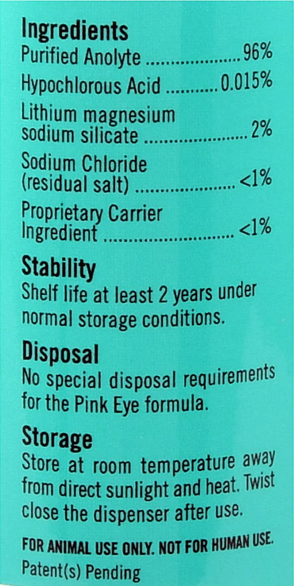 Curicyn Pink Eye Kit & Solution - CURAH - 3 oz Curicyn Pink Eye Solution - 2