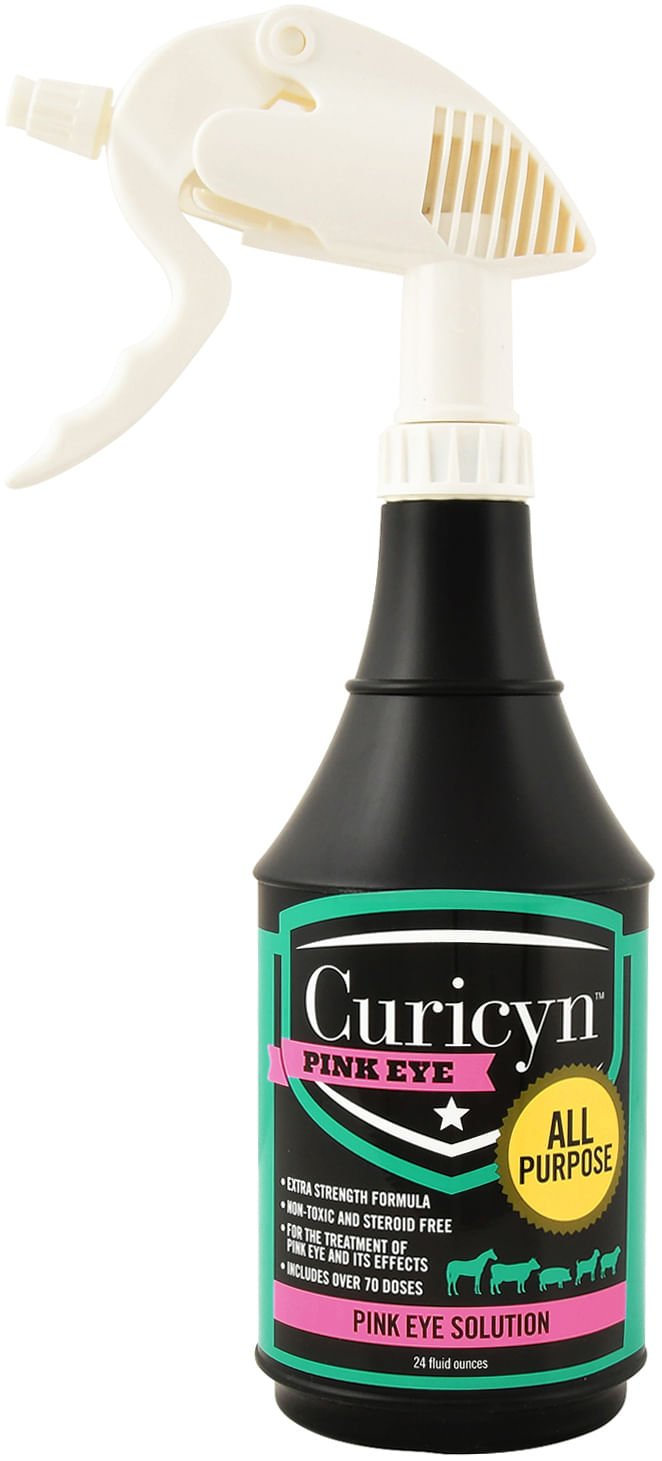 Curicyn Pink Eye Kit & Solution - CURAP - 24 oz Curicyn Pink Eye Solution - 6