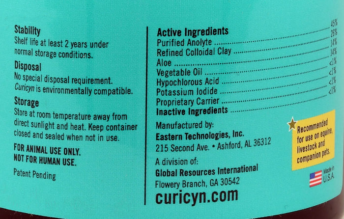 Curicyn Wound Care Clay - CURAK - 3.2 oz - 2