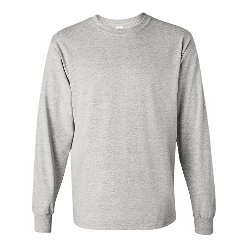 Custom Printed Gildan Heavy Cotton Long Sleeve T-Shirt