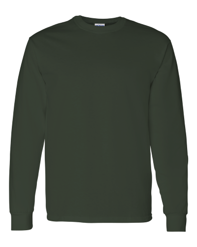 Custom Printed Gildan Heavy Cotton Long Sleeve T-Shirt