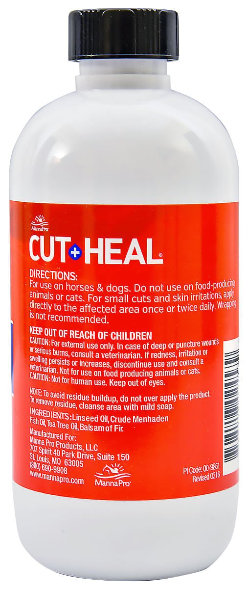 Cut - Heal Multi+ Care Medication Veterinary Wound Care - CDA1 - Dauber - 8 oz - 3