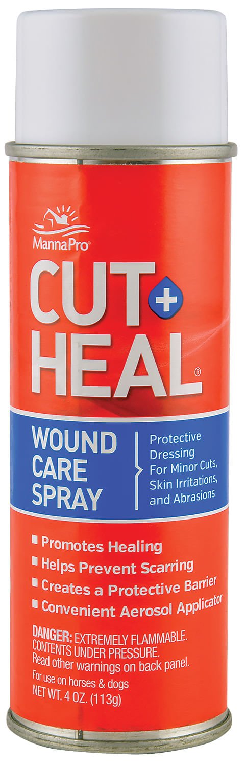 Cut - Heal Multi+ Care Medication Veterinary Wound Care - CDA3 - Aerosol - 4 oz - 4