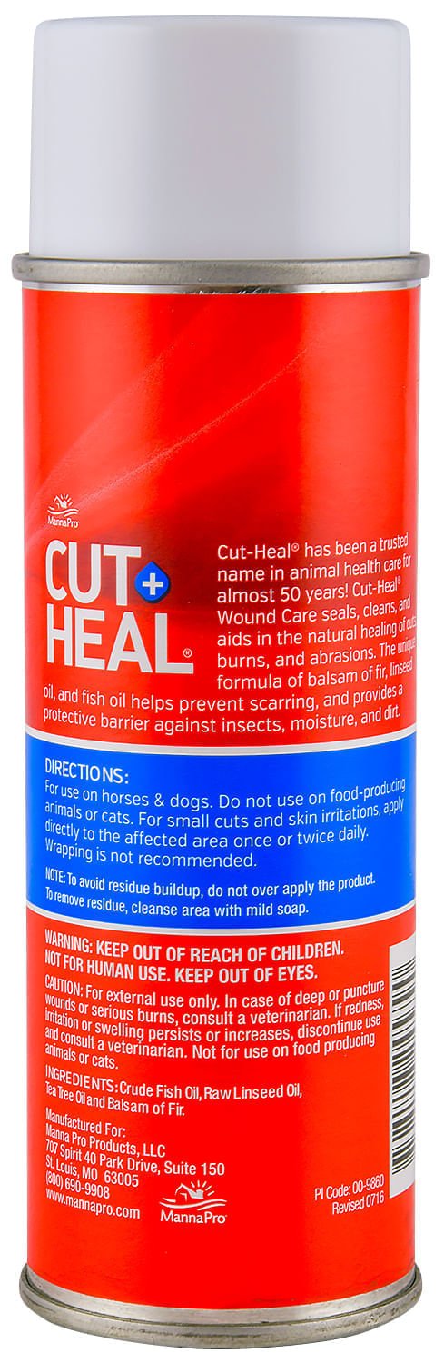 Cut - Heal Multi+ Care Medication Veterinary Wound Care - CDA3 - Aerosol - 4 oz - 5