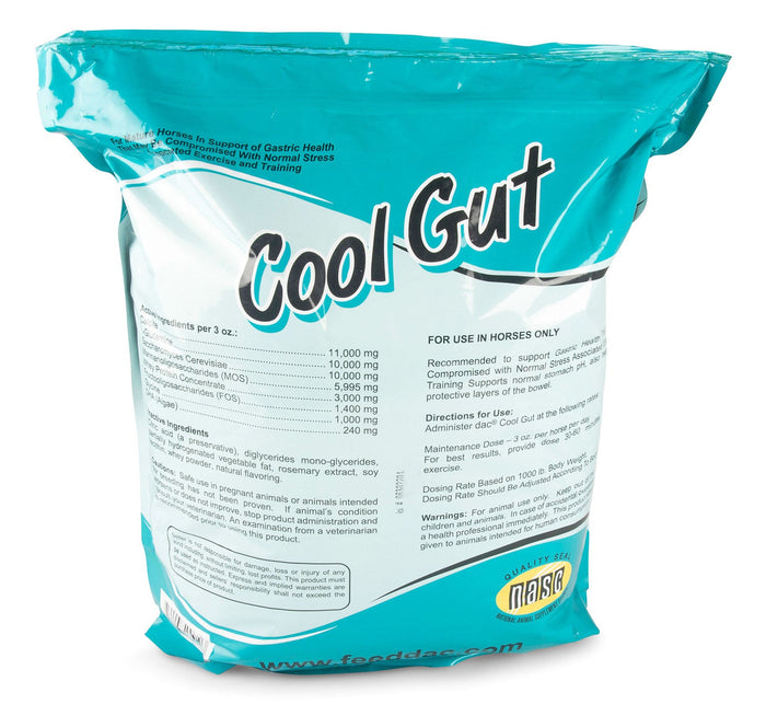 dac Cool Gut Gastric Support Supplement for Horses - DACAU - 20 lbs - 4