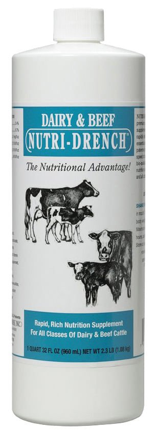 Dairy and Beef Nutri - Drench for Cattle - B8N5 - 1 quart - 1