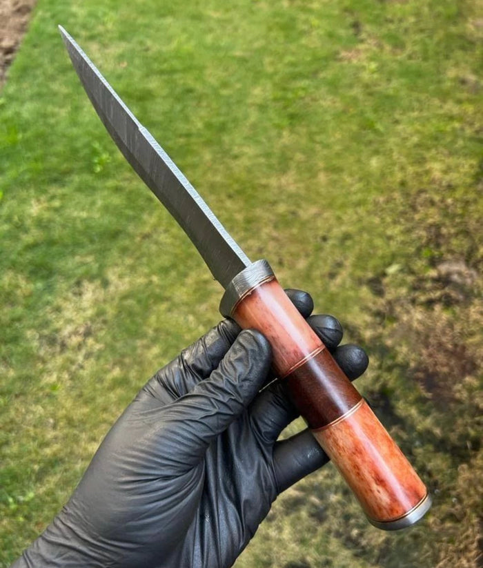Damascus Steel Hunting Knife cskforged