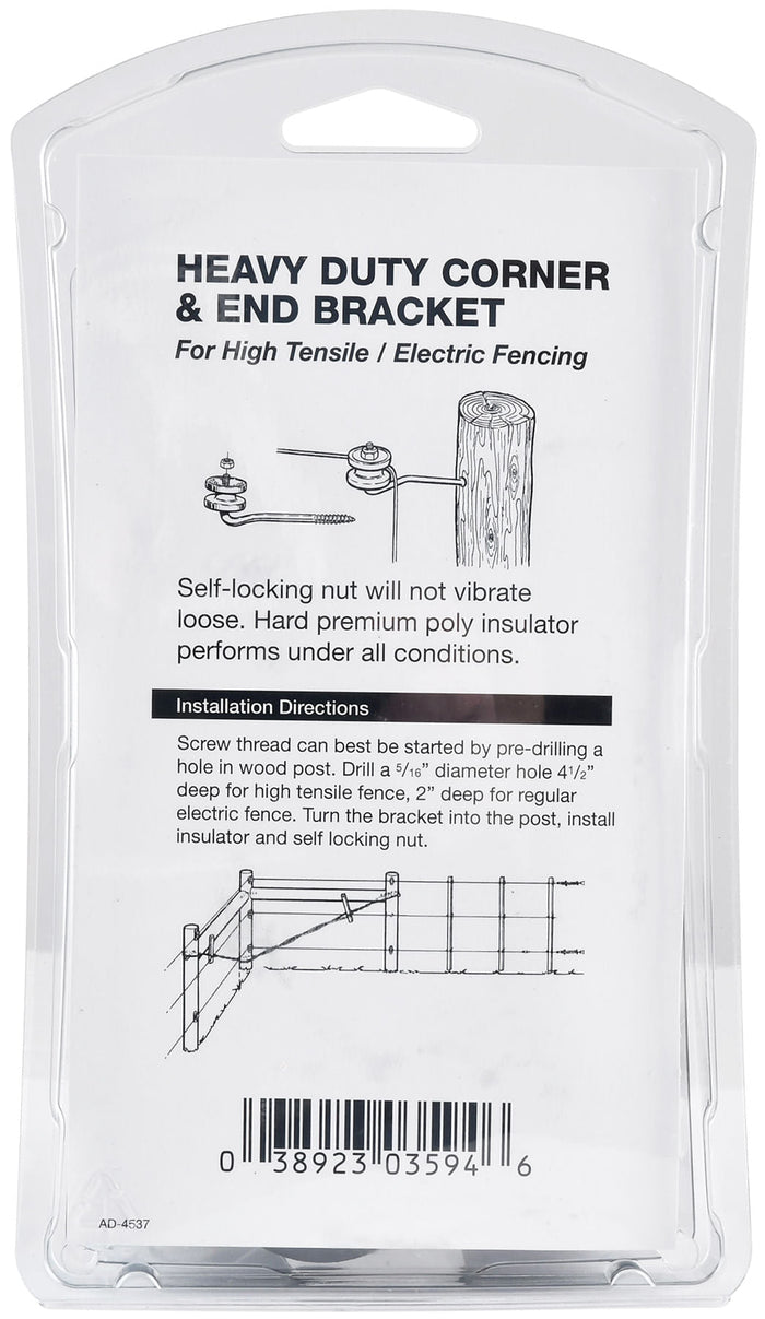 Dare Heavy - Duty Corner Post Brackets, 4 Pack - D4B2 - 4 pack - 3