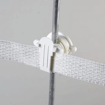 Dare Round Post Insulator, 25 pk - D4W7 - White - 1