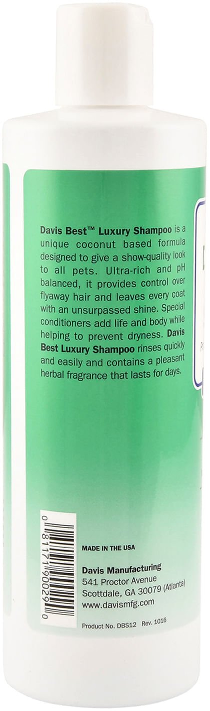 Davis Best Luxury Shampoo - DAVDS - 12 oz - 3