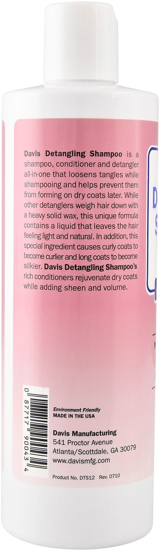 Davis Detangling Shampoo - DAV1AA - 12 oz - 3