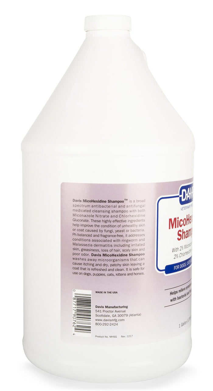 Davis MicoHexidine Medicated Shampoo - DAV1A3 - Gallon - 6