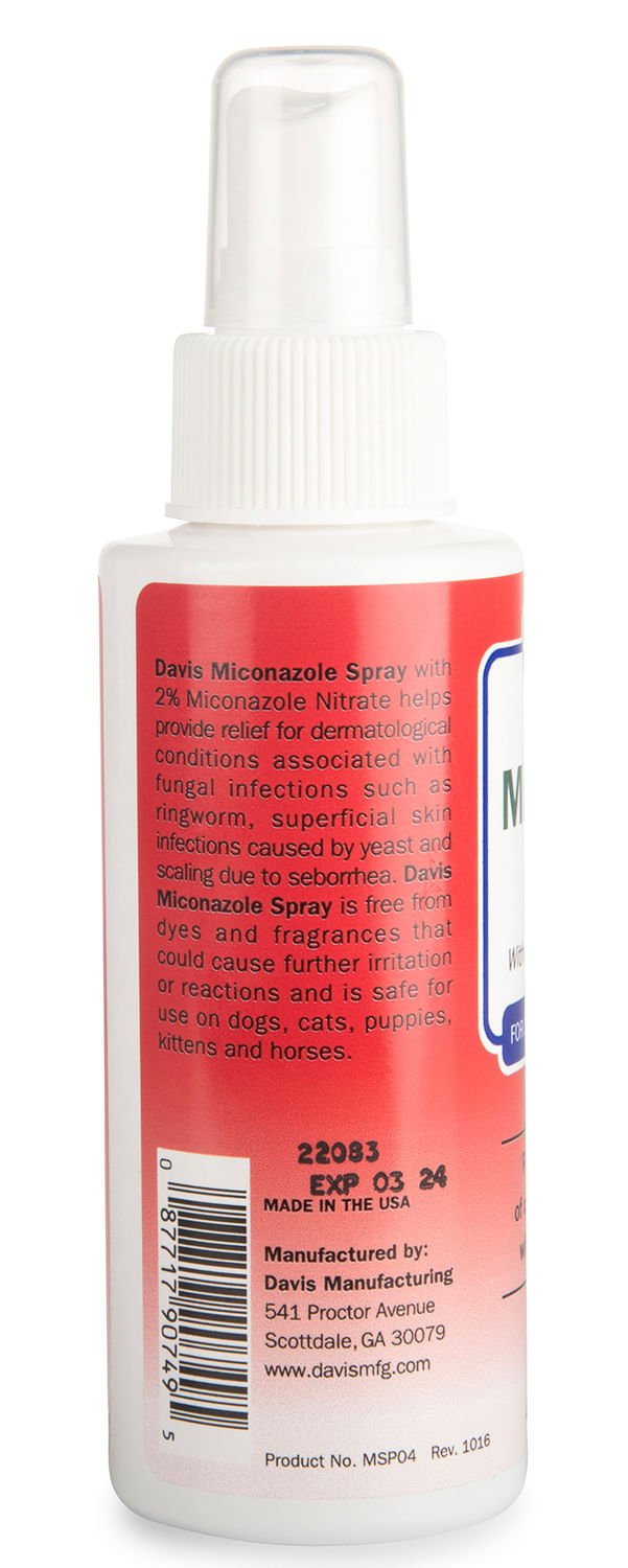 Davis Miconazole Spray - DAVAA - 4 oz - 2