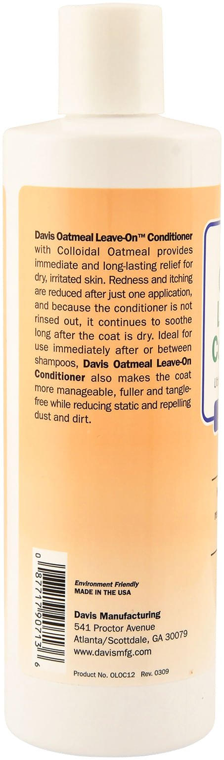 Davis Oatmeal Leave - On Conditioner - DAVA2 - 12 oz - 5