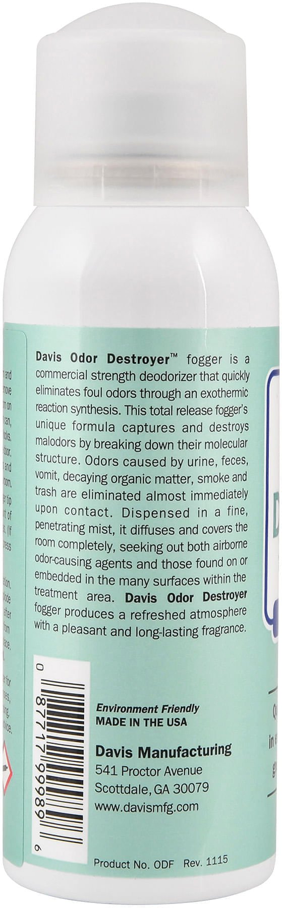 Davis Odor Destroyer Fogger, 3 oz - DDD1 - 3