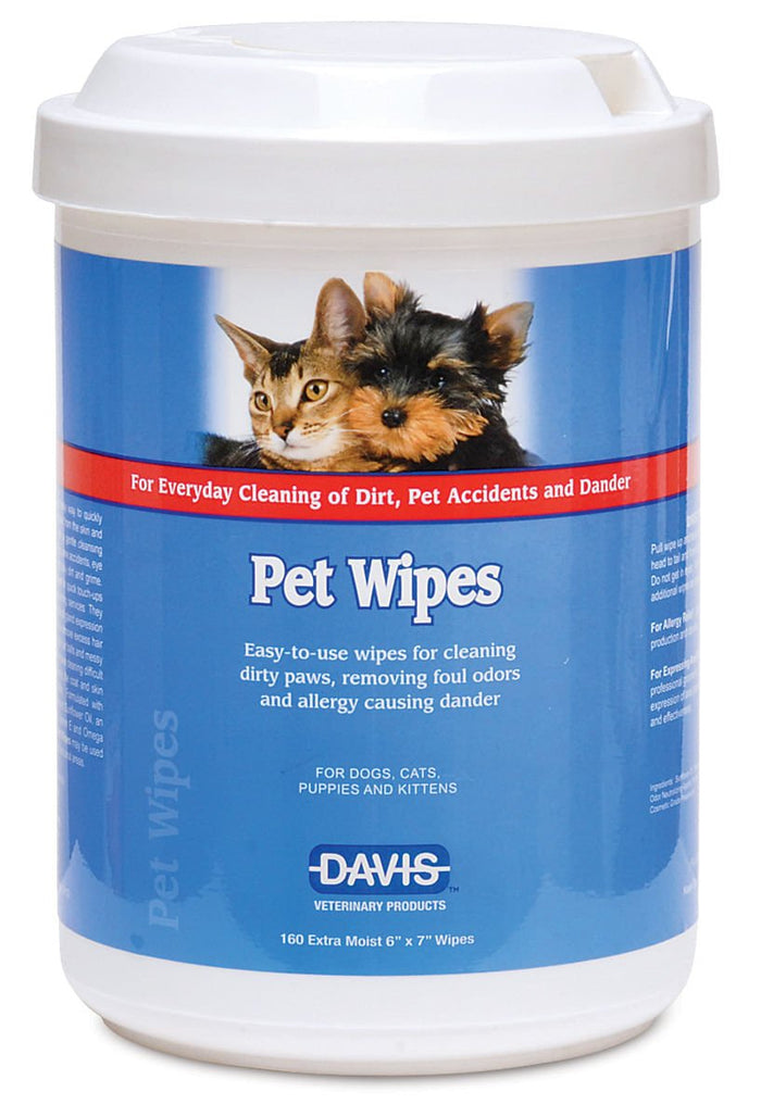 Davis Pet Wipes, 160 ct - DAVPW - 1