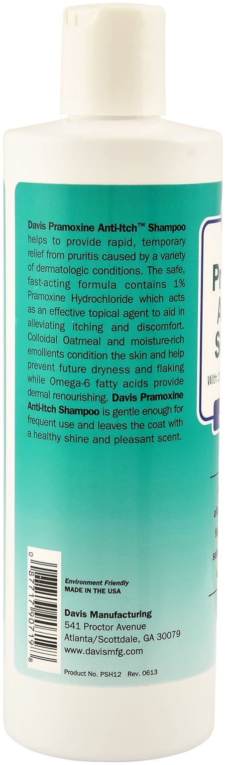 Davis Pramoxine Anti - Itch Shampoo - DAVP3 - 12 oz - 4