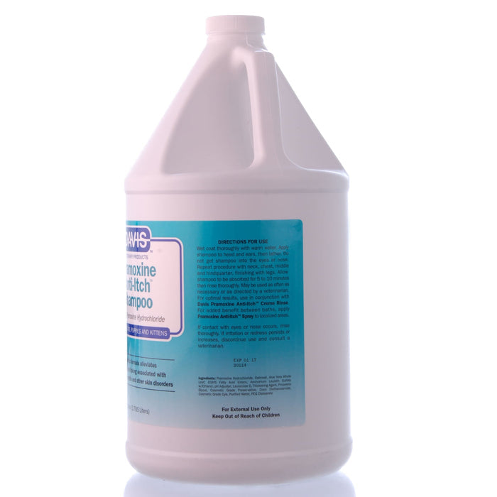 Davis Pramoxine Anti - Itch Shampoo - DAVP4 - 1 gallon - 7