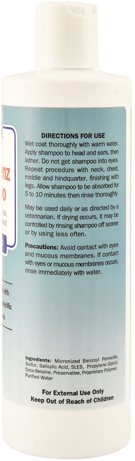 Davis Sulfur Benz (Benzoyl Peroxide) Shampoo - DAVSC - 12 oz - 3