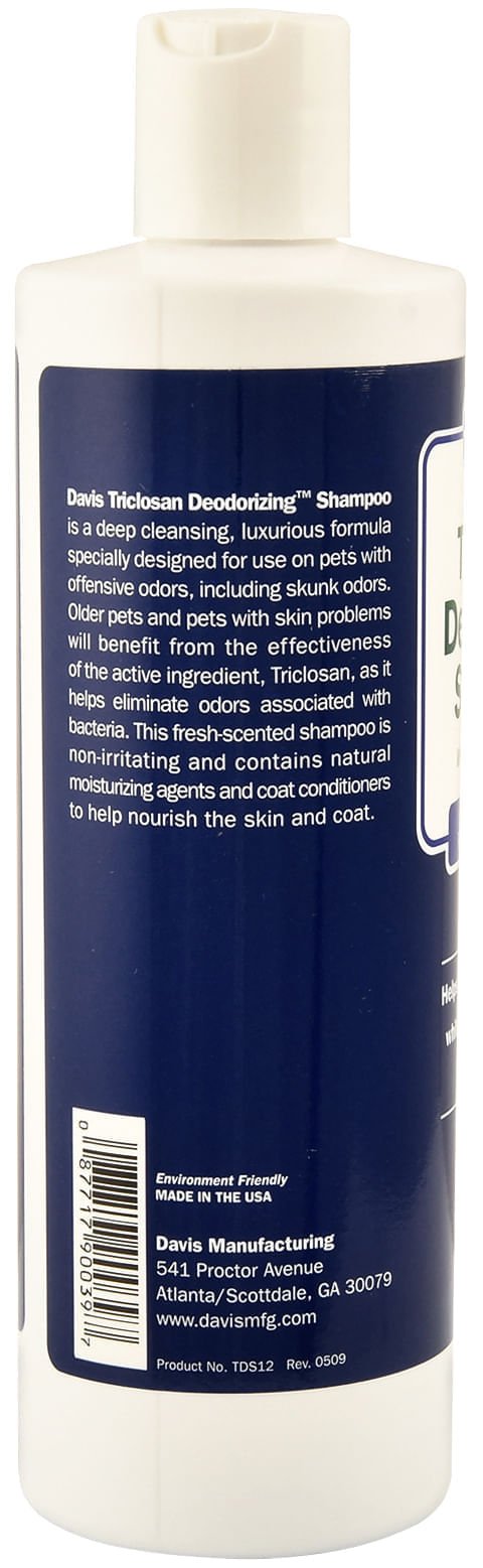 Davis Triclosan Deodorizing Pet Shampoo - DAVT1 - 12 oz - 2