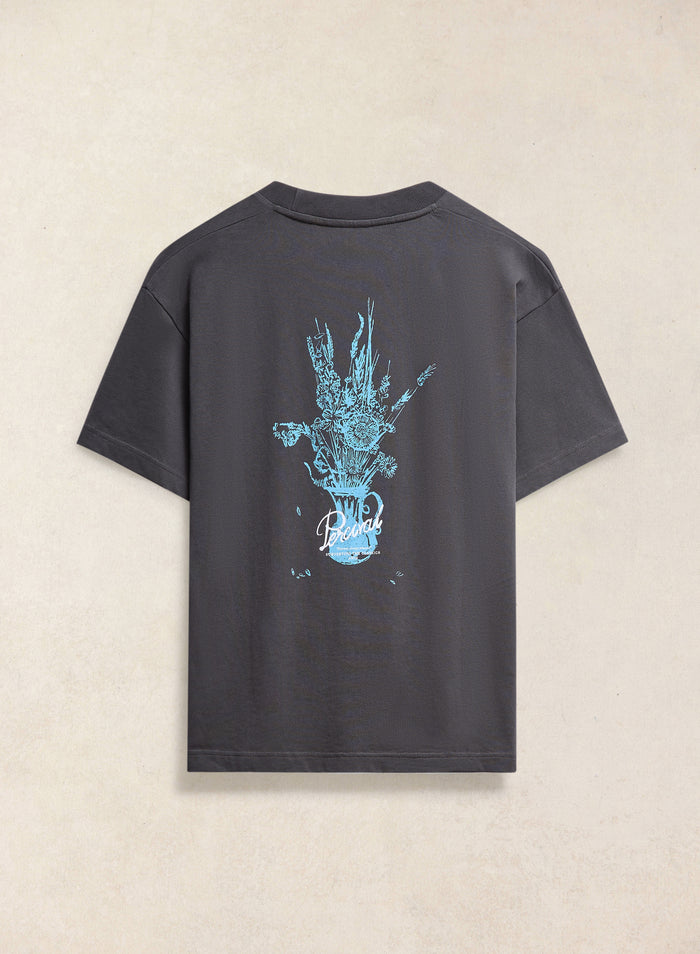 Dawson Oversized T Shirt | Organic Cotton | Charcoal