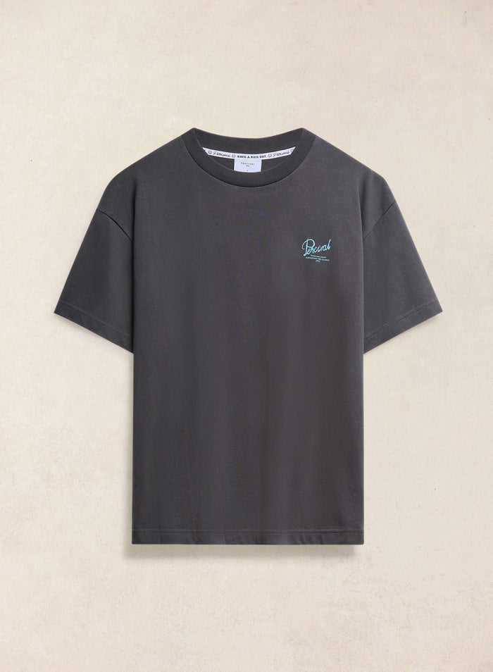 Dawson Oversized T Shirt | Organic Cotton | Charcoal