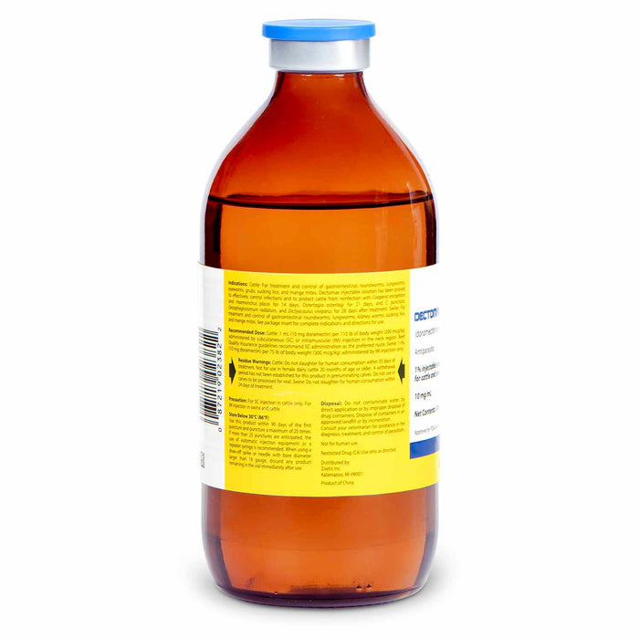 Dectomax Injectable Wormer - N2Q3 - 500 mL - 4