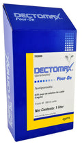 Dectomax Pour - On Cattle Wormer - N2QB - 1 liter - 1