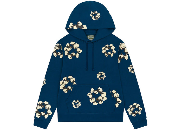 Denim Tears X CPFM Cactus Tears Wreath Hoodie Navy