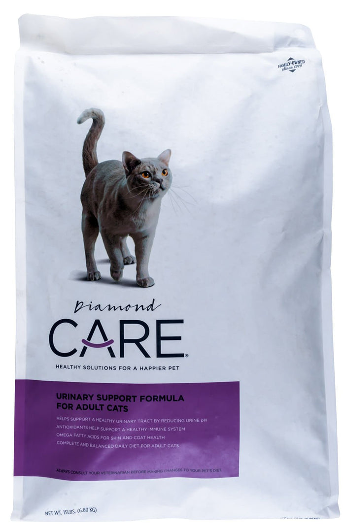 Diamond Care Urinary Support Formula Adult Dry Cat Food, 15 lbs - NWC4 - 1