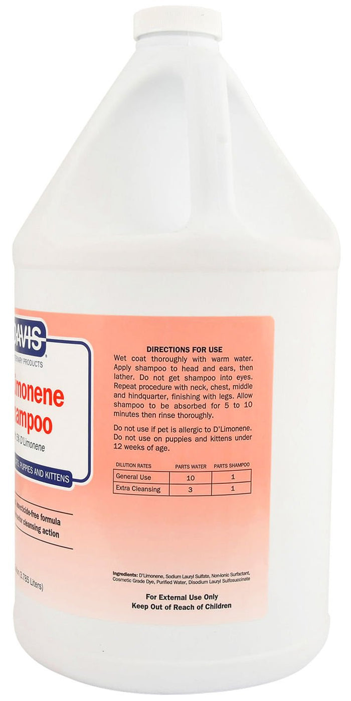D'Limonene Shampoo - DAVRH - 1 gallon - 5