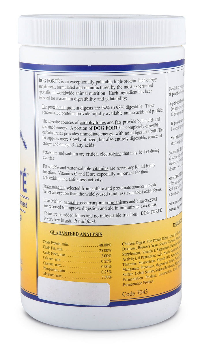 DOG FORTE Supplement - MCHG5 - 1 lb - 2