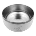 Dog is Good Stainless Steel Dog Bowl - 010DIG-38200 - White - Large - 1