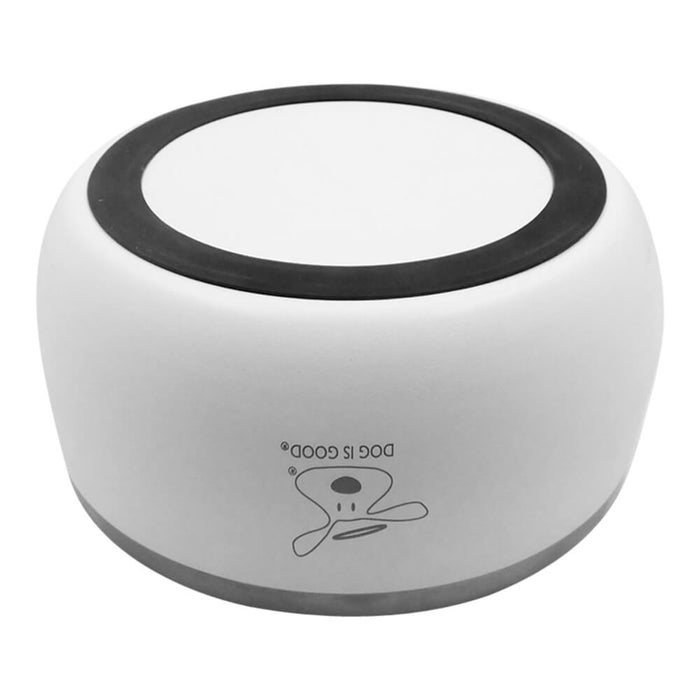Dog is Good Stainless Steel Dog Bowl - 010DIG-38201 - White - Medium - 4