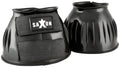 Double Tape Ribbed Bell Boots, Pair - KORO - Black - Small - 8